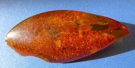 51. Cognac Honey Natural Baltic Amber gemstone brooch pin vintage jewelr... - £9.71 GBP