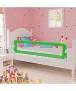 Toddler Safety Bed Rail 2 pcs Green 150x42 cm - £35.11 GBP