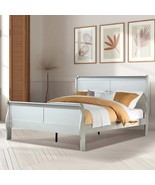Louis Philippe Twin Bed, Platinum Finish - $319.26 CAD
