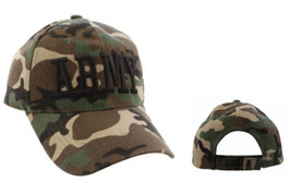 Army Camouflage Embroidered Military Hat Cap - £26.19 GBP