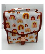 Thirty-One Thermal Fold Over Lunch Bag Tote Rainbow New - $377.67 MXN