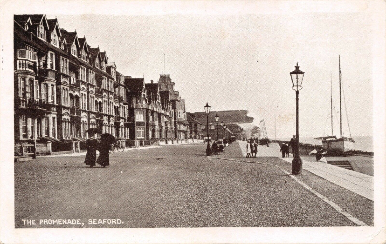 Primary image for SEAFORD EAST SUSSEX UK THE PROMENADE POSTCARD