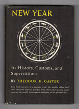 Gaster New Year Its History Customs &amp; Superstitions 1955 First Ed. Hardcover Dj - £17.69 GBP