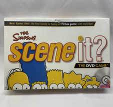 The Simpsons Scene It The DVD Board Game 2009 Mattel - New Sealed - $10.44