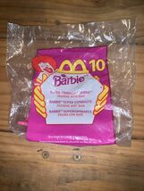 McDonalds Happy Meal Toy 10 Super Gymnast Barbie With Base Mattel New - $5.94