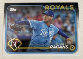 2024 Topps Series 1 Cole Ragans #95 Royal Blue Royals - £1.51 GBP