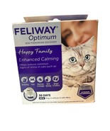 NEW Feliway Optimum 30 Day Starter Kit Plug In Diffuser &amp; Refill 48ml - $538.34 MXN