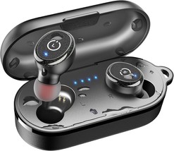 Tozo T10 (Classic Edition) Bluetooth 5.3 Wireless Earbuds With Wireless ... - $36.99