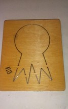 Accucut 4&quot; wooden Award #1 die cut 1997 A1500L - $95.42 CAD