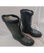 Baffin Technology Men&#39;s Size 12 Hunter Green Rain Mud Boots Made in Canada - $39.59