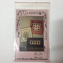 Classics No Sew Applique Quilt Pattern Little Brown House - £10.11 GBP