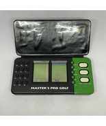 Vintage Master&#39;s Golf Pro Handheld Electronic Video Game By Micro 1995 T... - $179.56 MXN
