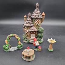 Marigold Miniature Whimsical Garden Gnome Spring Home Decor Set ( 5 Piece ) - £15.54 GBP
