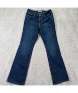 Levi&#39;s Womens Blue Coin Pocket Medium Wash Denim Classic Bootcut Jeans S... - £32.68 GBP