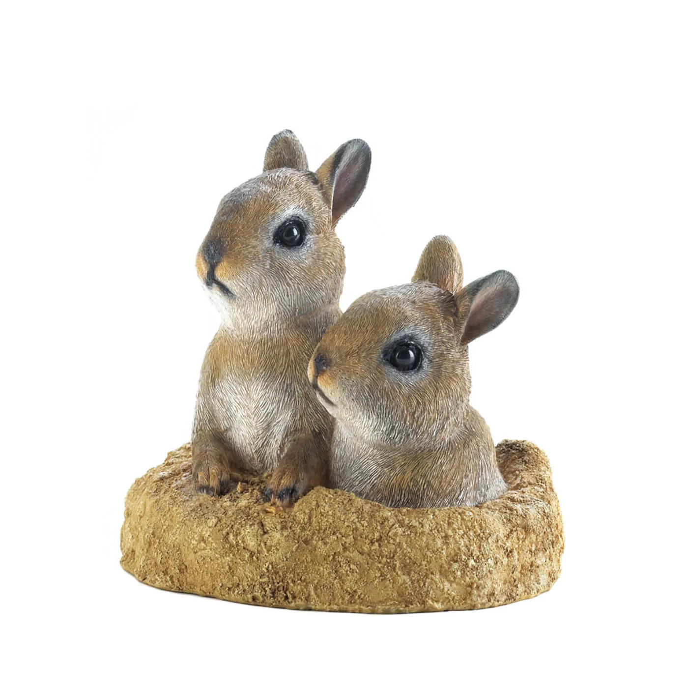 Peek-A-Boo Garden Rabbit Figurine - £22.56 GBP