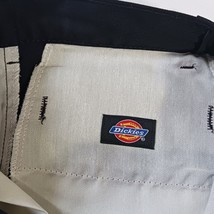 Dickies RN#20697 Boys Black Pleated Front Uniform Pants Size 8H/25W (25×20) image 4