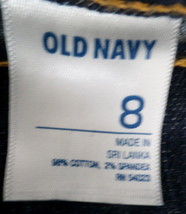 Old Navy Denim Jean Skirt Size 8 Indigo Stretchy 5-Pocket Cotton Blend 7... - £17.08 GBP