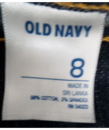 Old Navy Denim Jean Skirt Size 8 Indigo Stretchy 5-Pocket Cotton Blend 7... - £17.05 GBP
