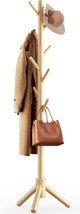 Coat Rack Stand By Amada Homefurnishing, Freestanding Wooden Coat, Amwcr01N. - $38.92