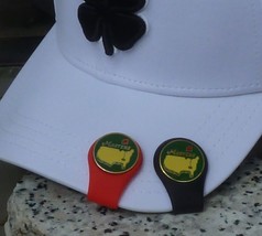 The Masters 2024 Ball Marker with Silicone Hat / Belt Clip - New Black - $14.27