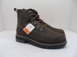 Timberland PRO Women&#39;s 6” Hightower Alloy Toe Work Boots A1KJU Dark Brown 8M - £68.33 GBP