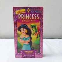 Jasmines Enchanted Tales The Greatest Treasure Disney VHS Princess Collection J2 - £7.07 GBP