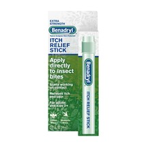 Benadryl Extra Strength Itch Relief Stick for Pain &amp; Itch, 0.47 fl. oz  + - £12.65 GBP