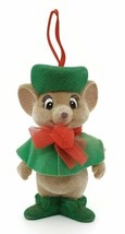 Disney Rescuers Down Under Miss Bianca Green Mouse Felt Christmas Ornament Toy - £11.01 GBP