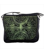 New Celtic Knot Custom Print Messenger Bag L - £24.71 GBP