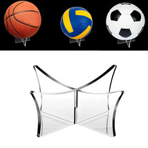 Orysin Acrylic Football Display Stand Ball Riser Plinth Holder Support - $164.01 MXN