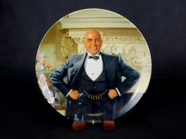 Vintage Collector Plate, &quot;Daddy Warbucks&quot; William Chambers&#39; Annie Series #PLT37B - £11.58 GBP
