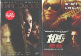 Maria Bello - 100 Mile Rule And The Dark - Sean Bean- Jake Weber- New 2 Dvd - £27.03 GBP