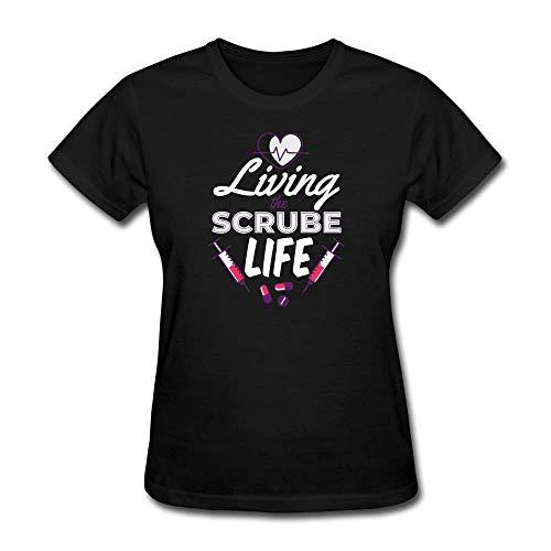 Primary image for Living the Scrub Life Nurse Women's T-Shirt