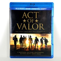 Act of Valor (Blu-ray/DVD, 2012, Widescreen) Like New !   Jason Cottle - £6.76 GBP