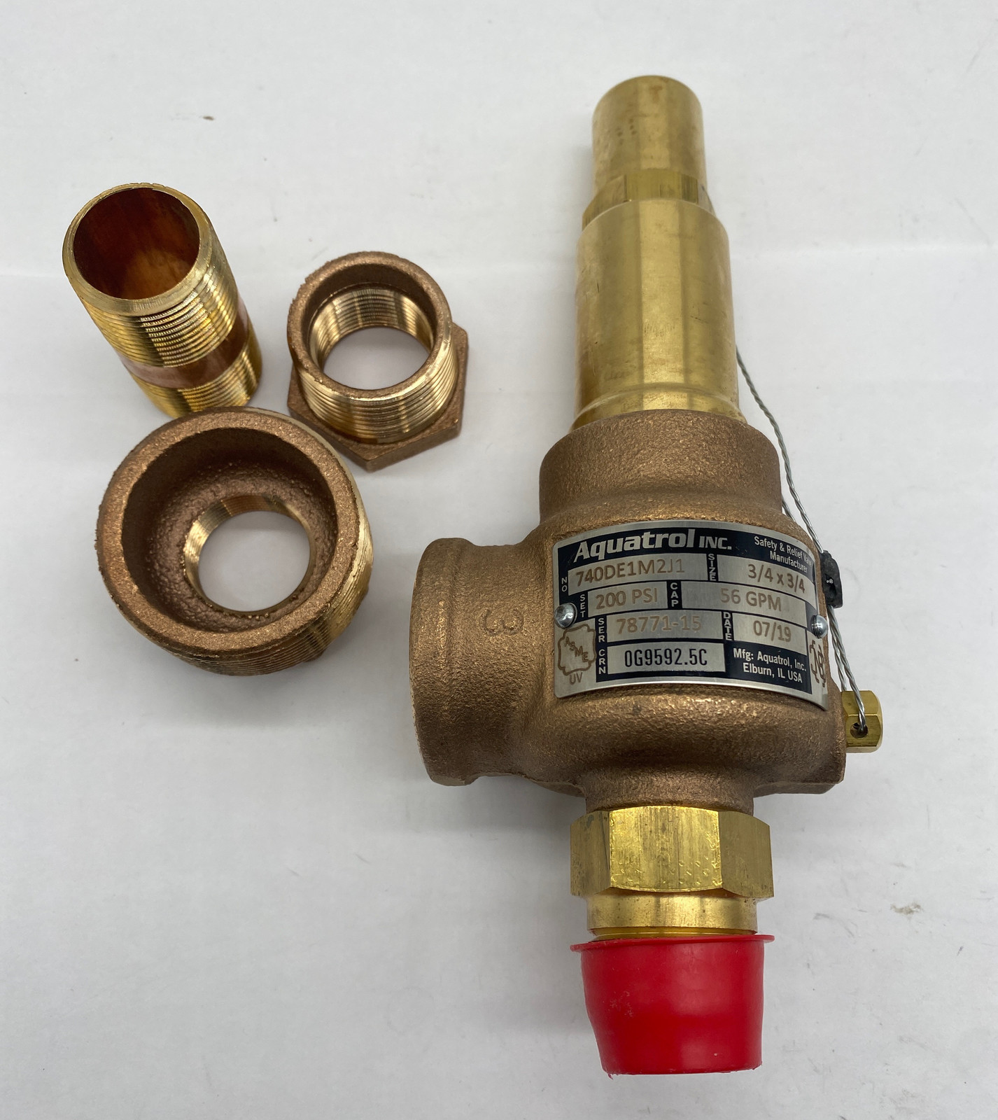 Aquatrol 740DE1M2J1 Safety &amp; Relief Valve  - $102.00