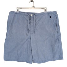 Vtg Polo by Ralph Lauren Men&#39;s L Lounge Boxer Shorts, Chambray Pony Logo - $25.00