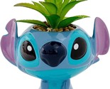 Disney Lilo And Stitch Full Body 5-Inch Ceramic Planter With A Fake Succ... - $38.92