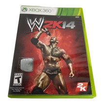 Xbox 360 - WWE 2K14 w/ Manual - USED Case Cracked Video Game - £14.75 GBP