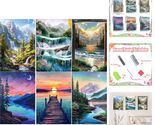 5D Diamond Painting Kits for Adults - Perfect 6 Pack for Artistic Relaxa... - $49.45