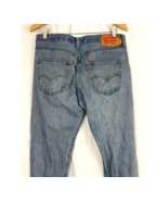 VTG Levi&#39;s 501 XX Denim Jeans 33 X 32 Button Fly Straight 90s Red Tab Gr... - £48.85 GBP