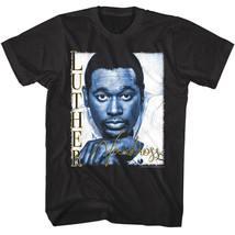 Luther Vandross Thoughtful Portrait Men&#39;s T Shirt R&amp;B Soul Singer Concert Tour - £20.20 GBP+