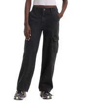 Levi&#39;s Women&#39;s Mid-Rise 94&#39;s Baggy Straight Leg Cargo Jeans 30 X 30 Open... - $24.74
