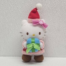 Hello Kitty Holding Present Plush Hanging Christmas Ornament - $48.48 CAD