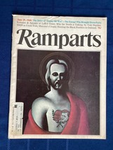 Ramparts Magazine - June 29 1968 - Rare Error Issue With Misprinted Contents - £10.25 GBP