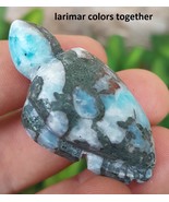 natural  blue LARIMAR handcarved Gemstone TURTLE for decoration 29 grams... - €59,71 EUR natural  blue LARIMAR handcarved Gemstone TURTLE for decoration 29 grams... - €59,71 EUR