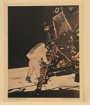 Astronaut Aldrin Descends Ladder To Moon 8x10 Nasa Picture Box1 - $19.79