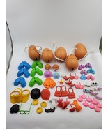 Lot of 5 Mr. Mrs. Potato Head and 2 Spud Kids with Accessories Vintage 1... - £79.28 GBP