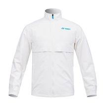 Yonex 23SS Unisex Badminton Jacket Windbreak Jacket Clothing White NWT 231JJ005U - £88.21 GBP