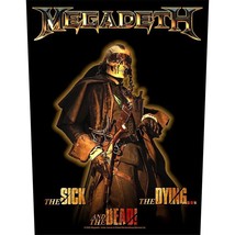 Megadeth The Sick Dying Dead 2023 Giant Back Patch 36 X 29 Cms Official Merch - £9.35 GBP