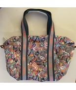 LeSportsac Artist in Residence Piano Fuzz Abstract Colorful Tote Bag Psy... - $1,686.15 MXN
